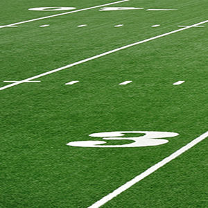 Football Field Synthetic Turf application