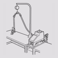 933-001 Complete boom and balancer configuration